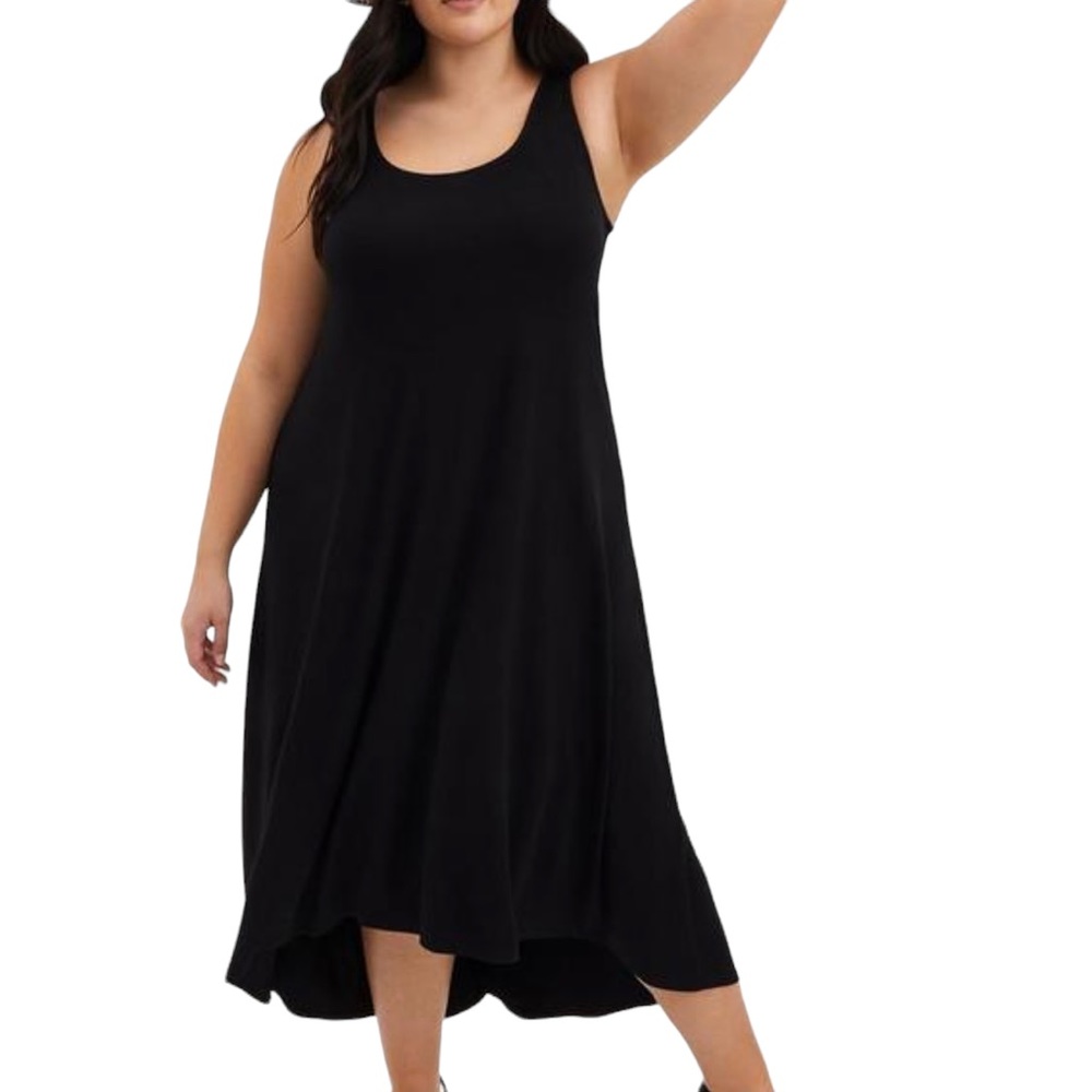 torrid Black High-Low Tank Dress